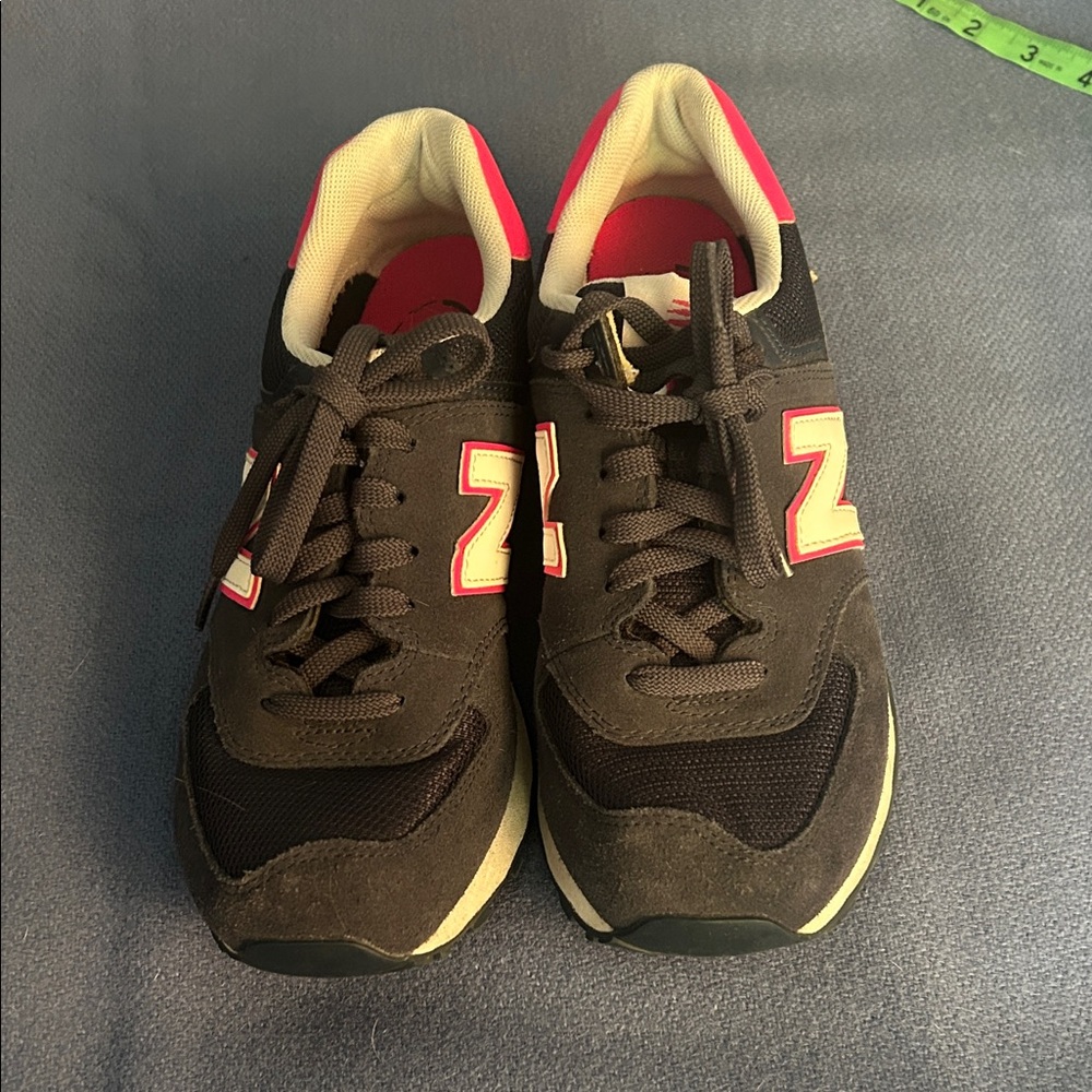 New Balance Black and Pink Athletic Shoes